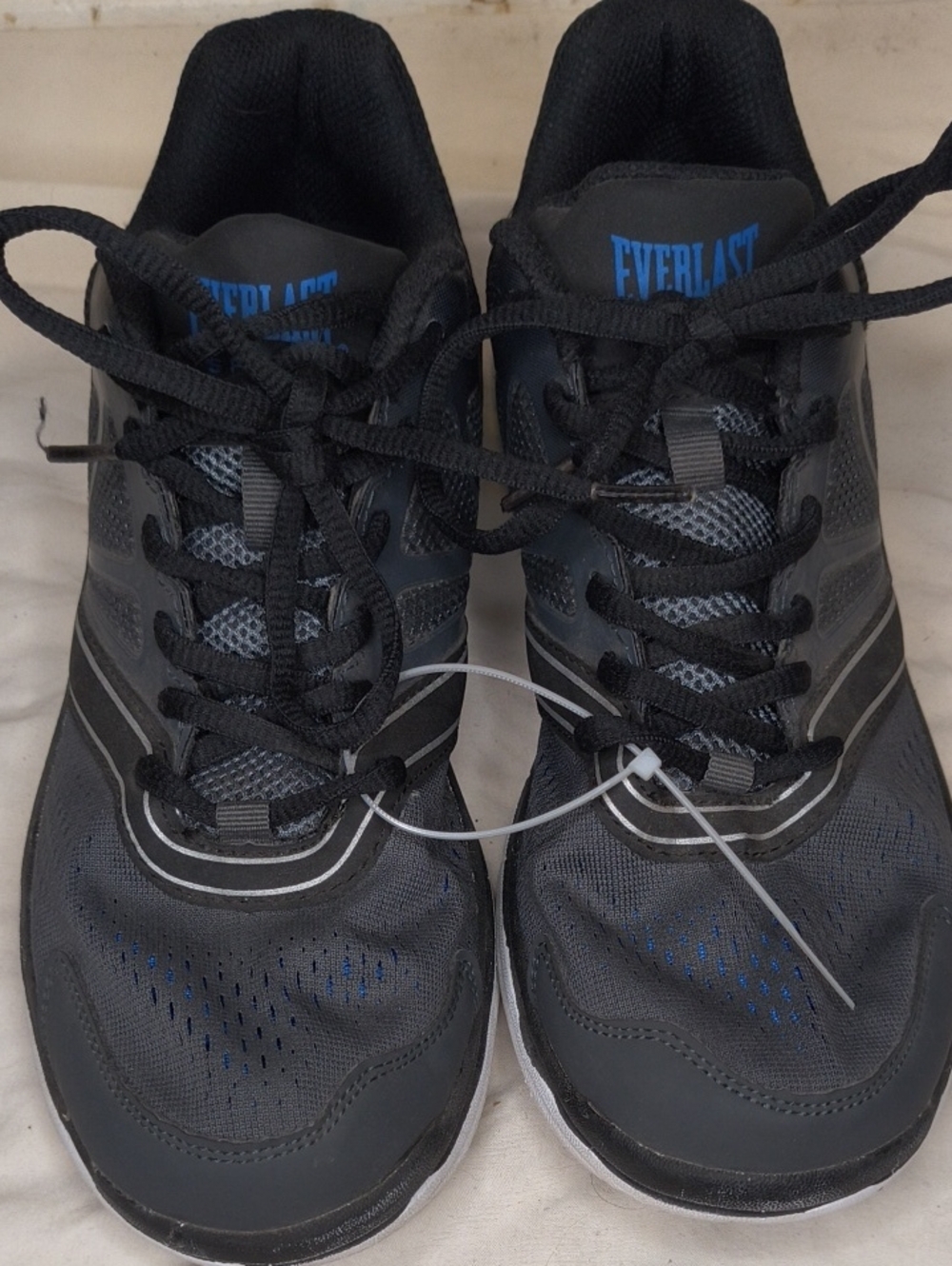 Everlast Sport Men's Black and Blue Athletic Sneakers Size 8 AL